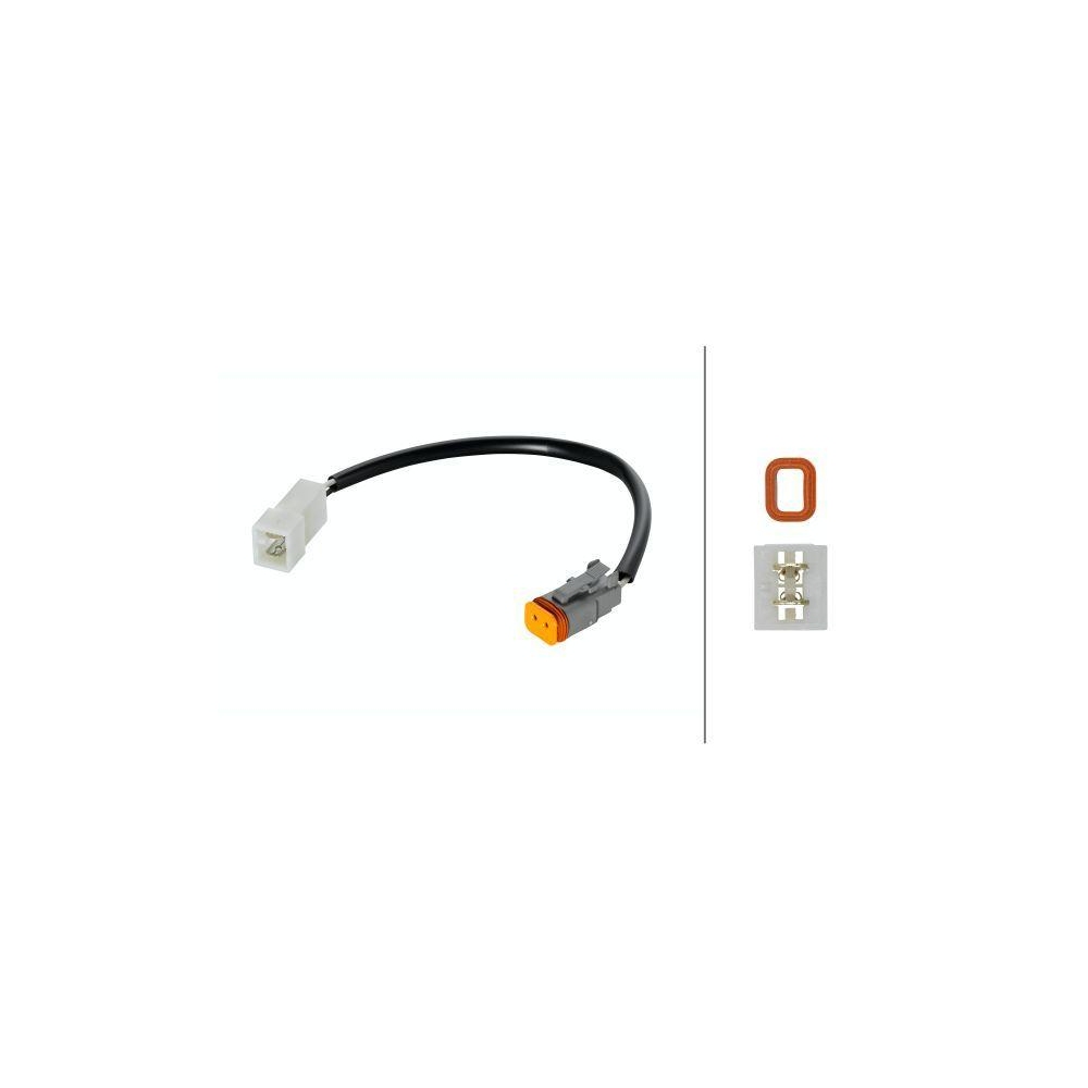 HELLA Leitungsadapter, Elektrosatz 8KB 990 299-361 für KUBOTA