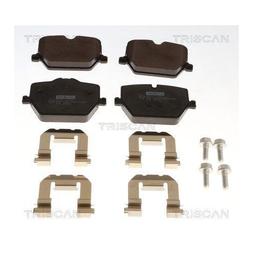 TRISCAN 8110 11102 Bremsbelagsatz, Scheibenbremse f&uuml;r BMW, Hinterachse