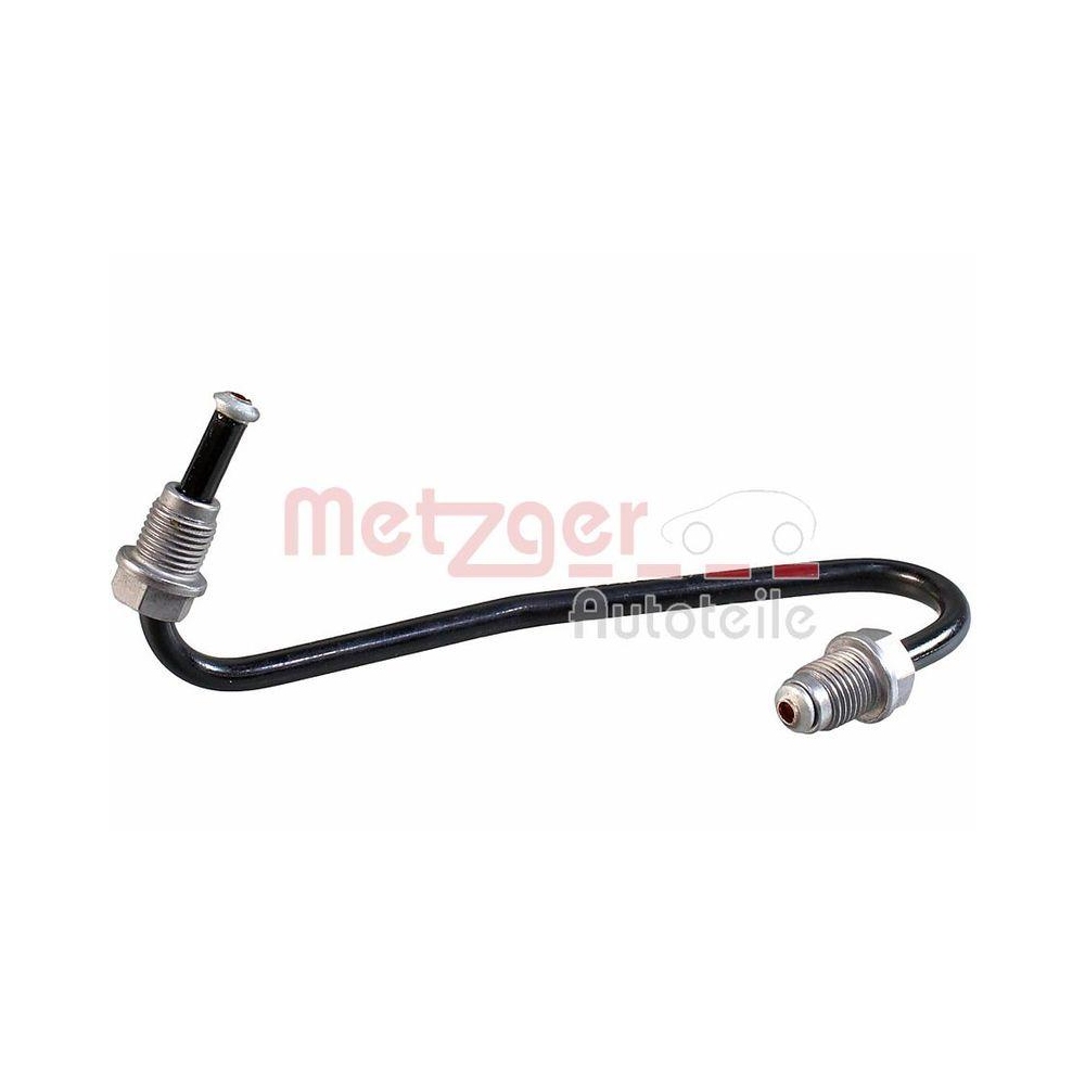 Bremsleitung METZGER 4120009 für AUDI, am Bremssattel, vorne links
