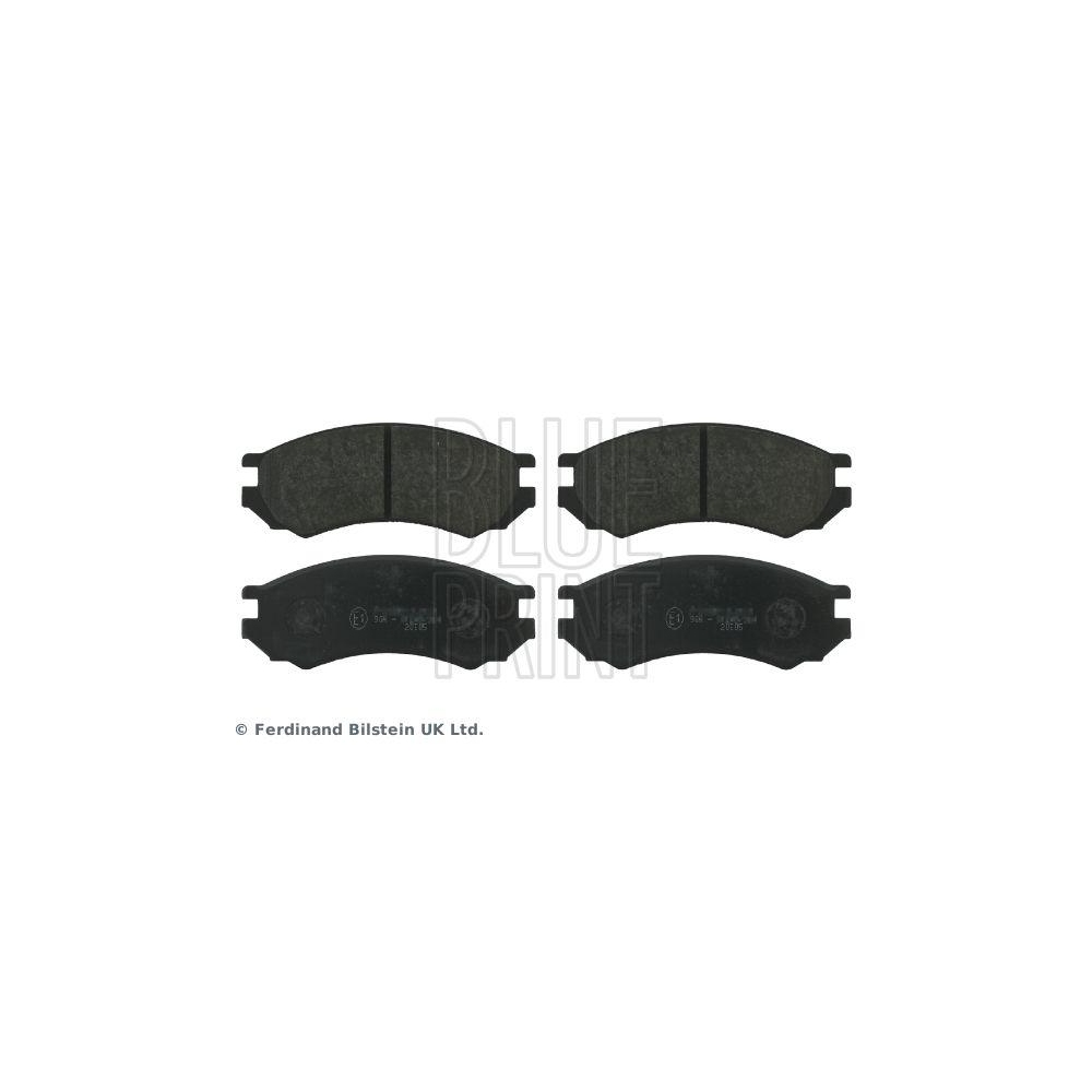 Bremsbelagsatz, Scheibenbremse BLUE PRINT ADN14234 f&uuml;r NISSAN, Vorderachse