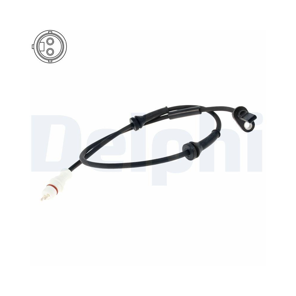 DELPHI SS21296-12B1 Sensor, Raddrehzahl f&uuml;r FIAT, Hinterachse