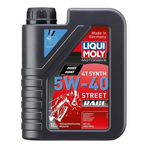 Motor&ouml;l LIQUI MOLY 2592 Motorbike 4T Synth 5W-40 Street Race f&uuml;r