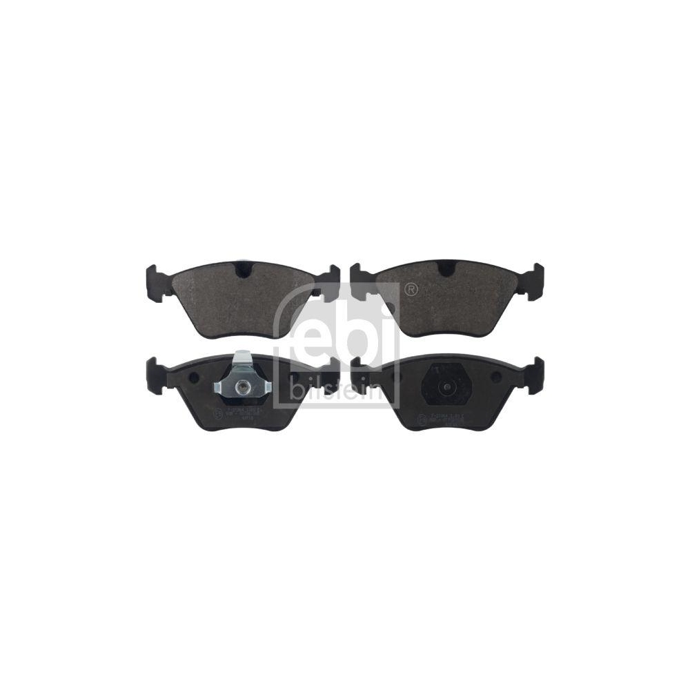 Bremsbelagsatz, Scheibenbremse FEBI BILSTEIN 116086 f&uuml;r JAGUAR, Vorderachse