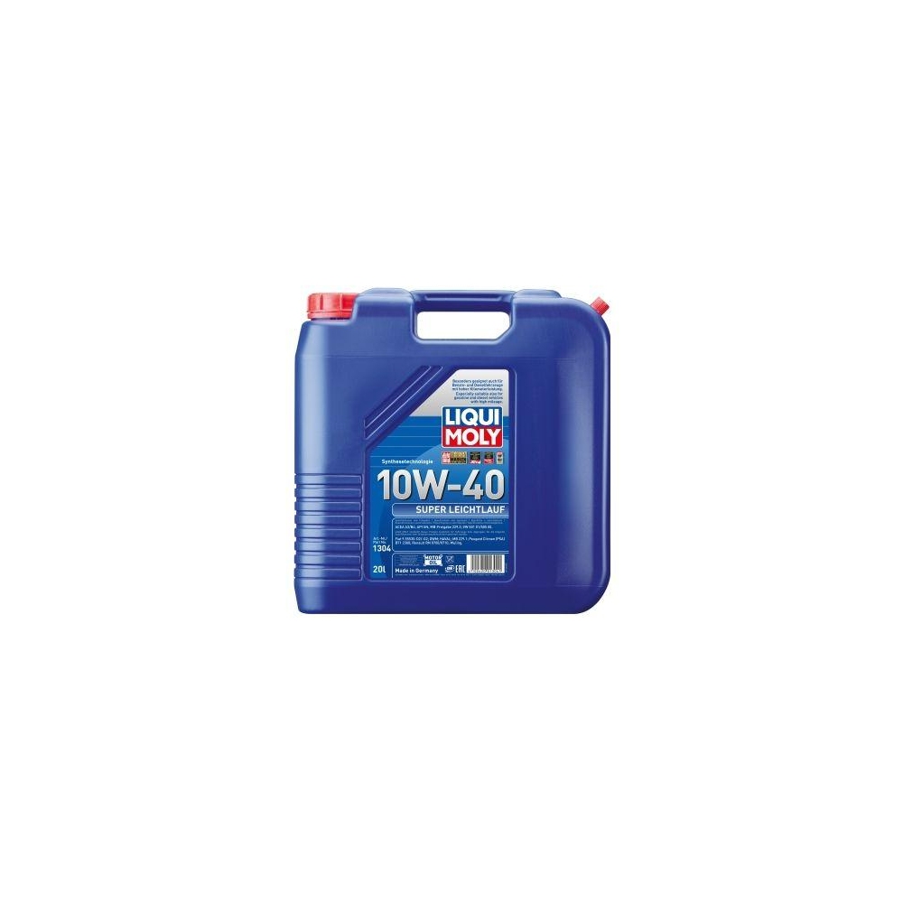 Motoröl LIQUI MOLY 1304 Super Leichtlauf 10W-40 für