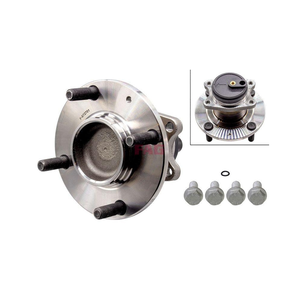 Radlagersatz Schaeffler FAG 713 6610 20 f&uuml;r MITSUBISHI SMART, Hinterachse