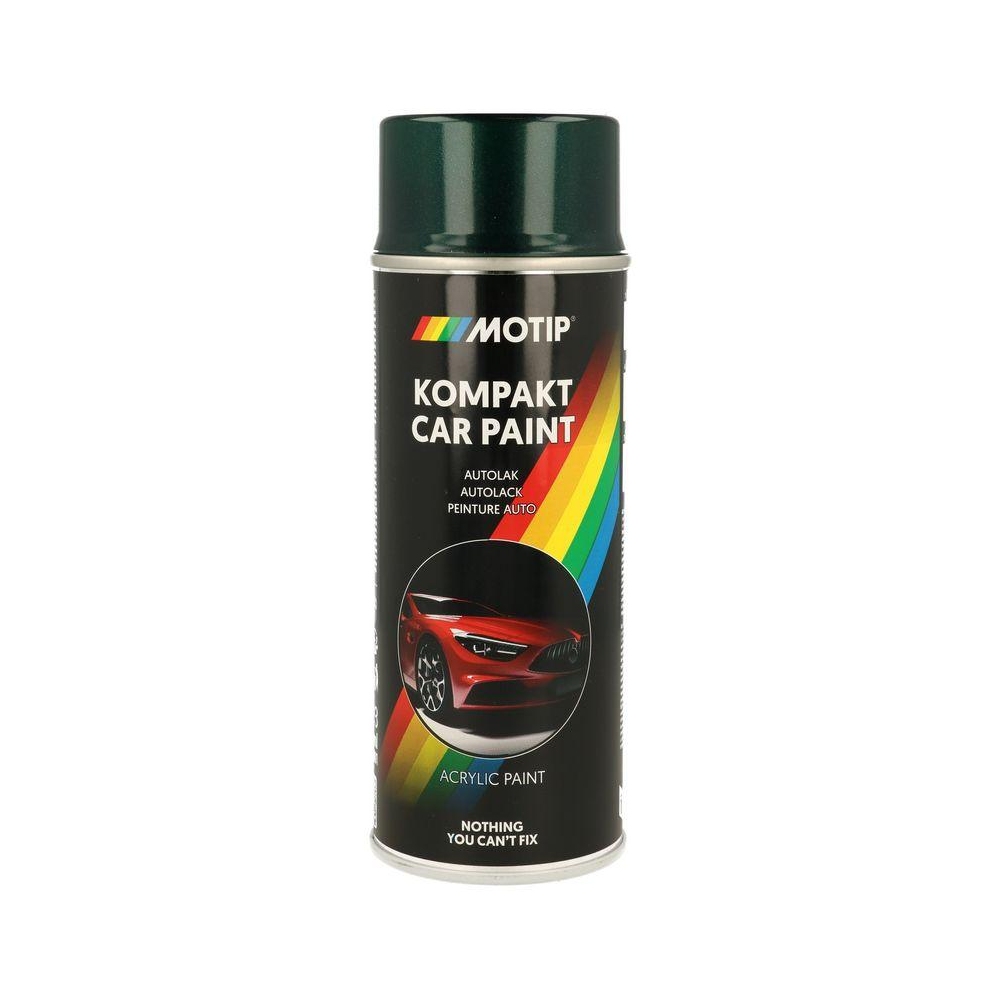 Fahrzeug-Kombinationslack MOTIP 53574 KOMPAKT AUTOLACK grün metallic 400 ml für