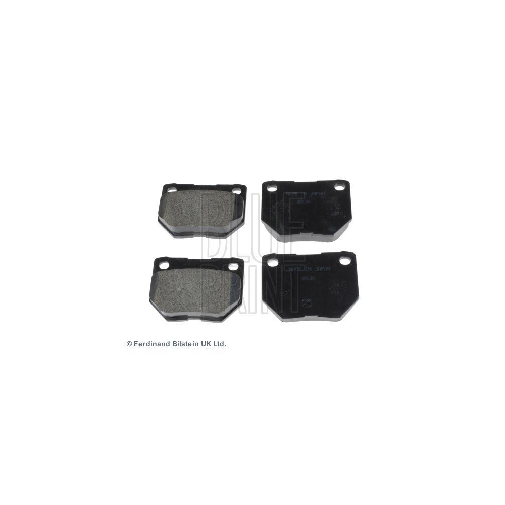 Bremsbelagsatz, Scheibenbremse BLUE PRINT ADN14239 f&uuml;r NISSAN, Hinterachse