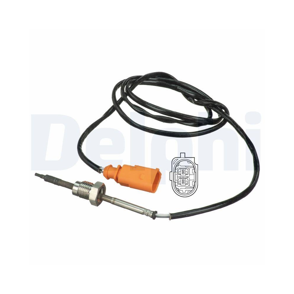 DELPHI TS30081 Sensor, Abgastemperatur f&uuml;r VW VAG