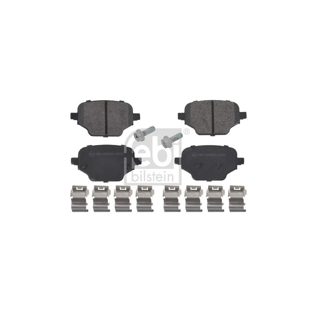 FEBI BILSTEIN Bremsbelagsatz, Scheibenbremse 171002 f&uuml;r CITRO&Euml;N OPEL PEUGEOT
