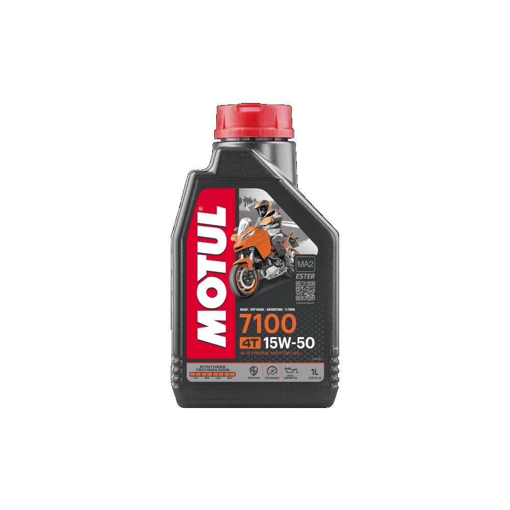 Motoröl MOTUL 109386 7100 15W-50 4T für
