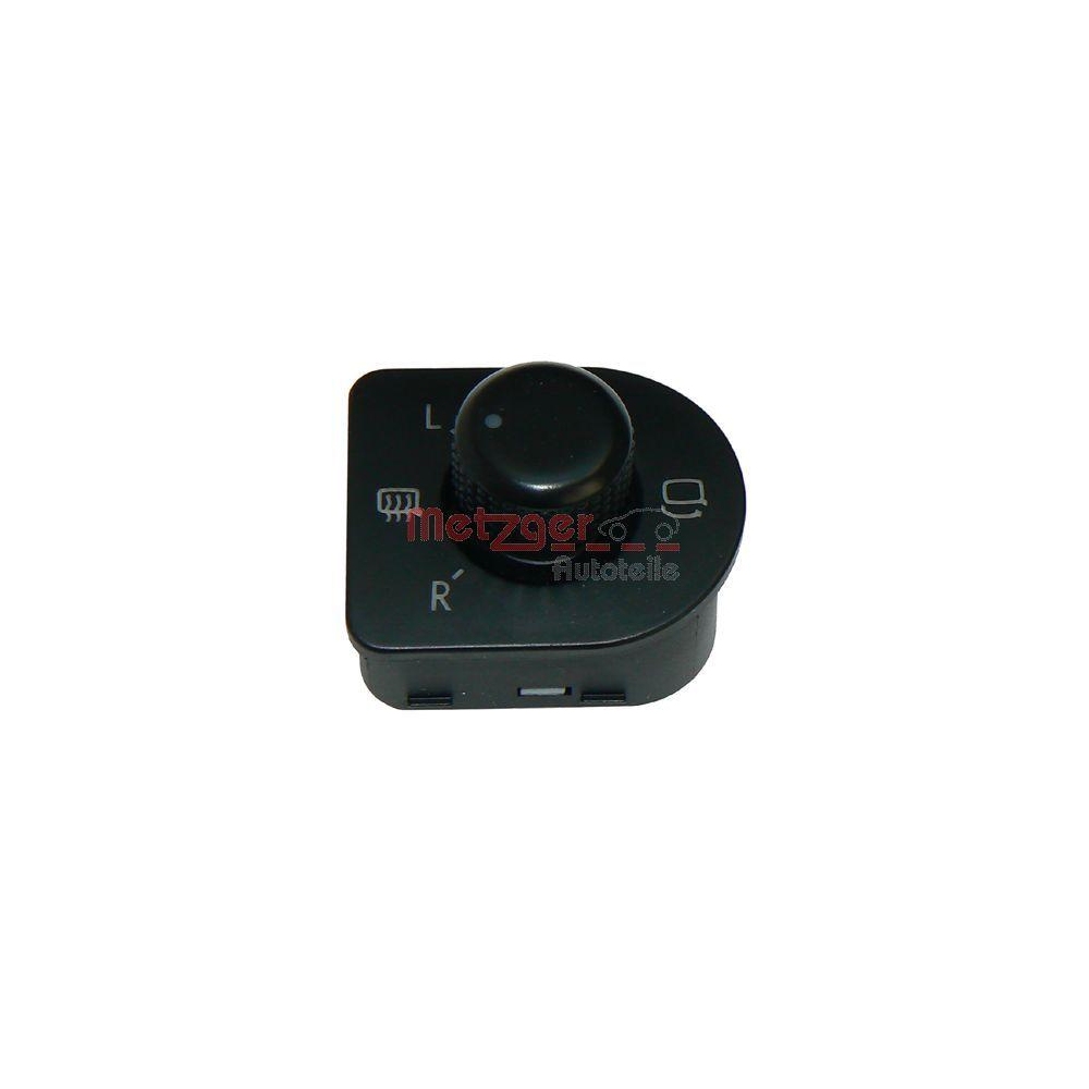 Schalter, Au&szlig;enspiegelverstellung METZGER 0916065 f&uuml;r VAG