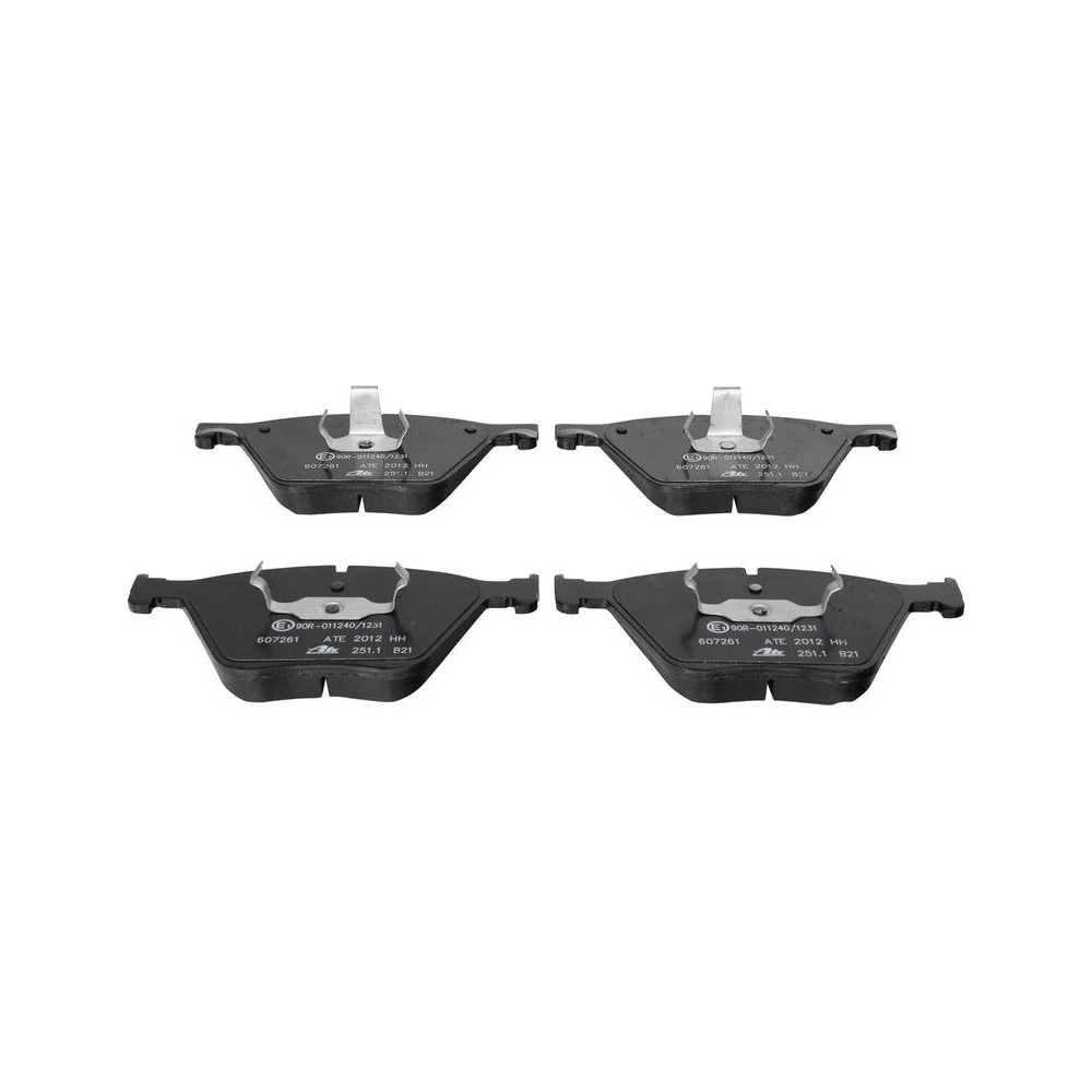 Bremsbelagsatz, Scheibenbremse ATE 13.0460-7261.2 f&uuml;r BMW, Vorderachse