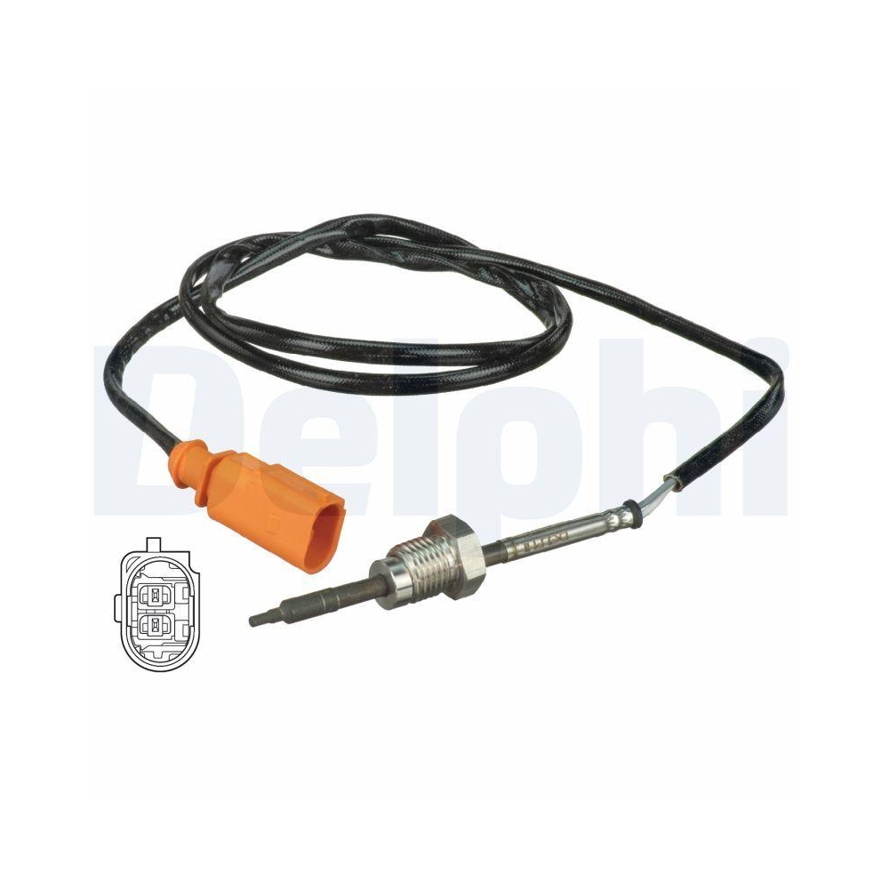 DELPHI TS30082 Sensor, Abgastemperatur f&uuml;r VW VAG