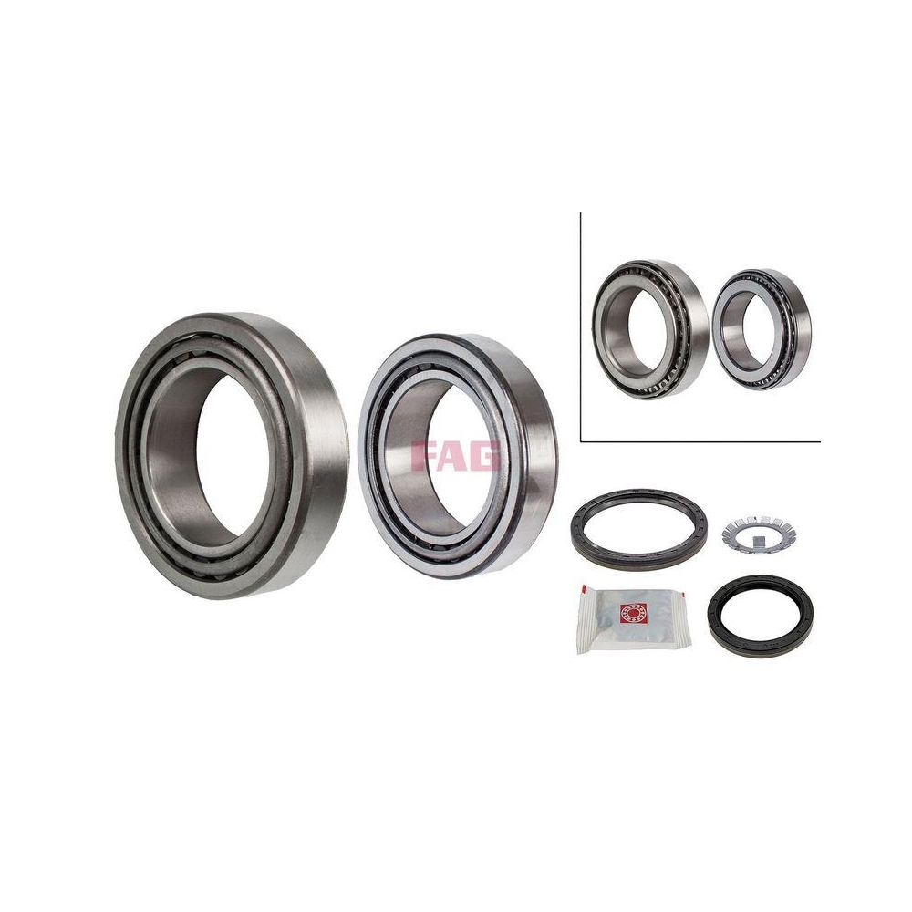 Radlagersatz Schaeffler FAG 713 6670 10 f&uuml;r MERCEDES-BENZ, Vorderachse