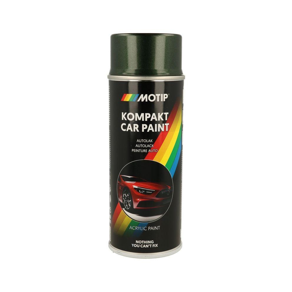Fahrzeug-Kombinationslack MOTIP 53580 Kompakt grün metallic 400 ml für AUDI SAAB