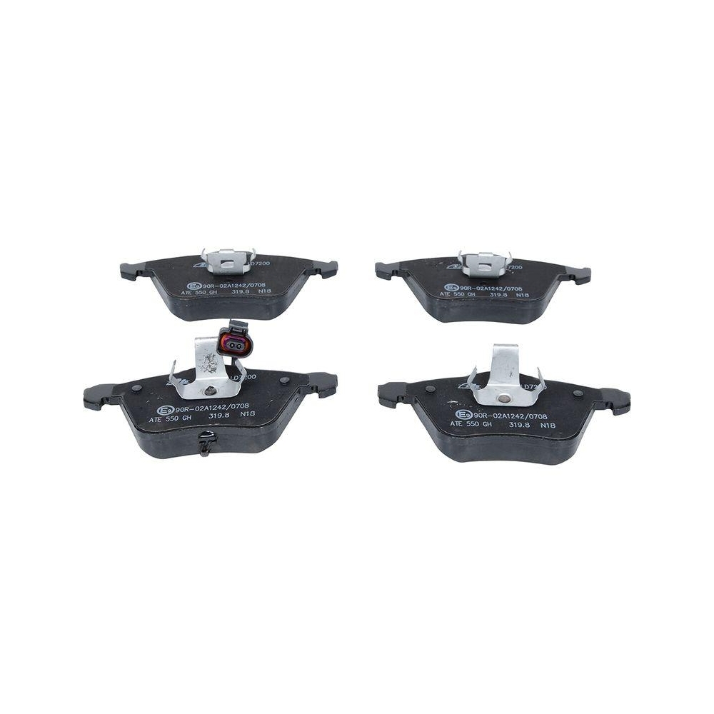 Bremsbelagsatz, Scheibenbremse ATE 13.0470-7200.2 ATE Ceramic f&uuml;r SKODA VAG