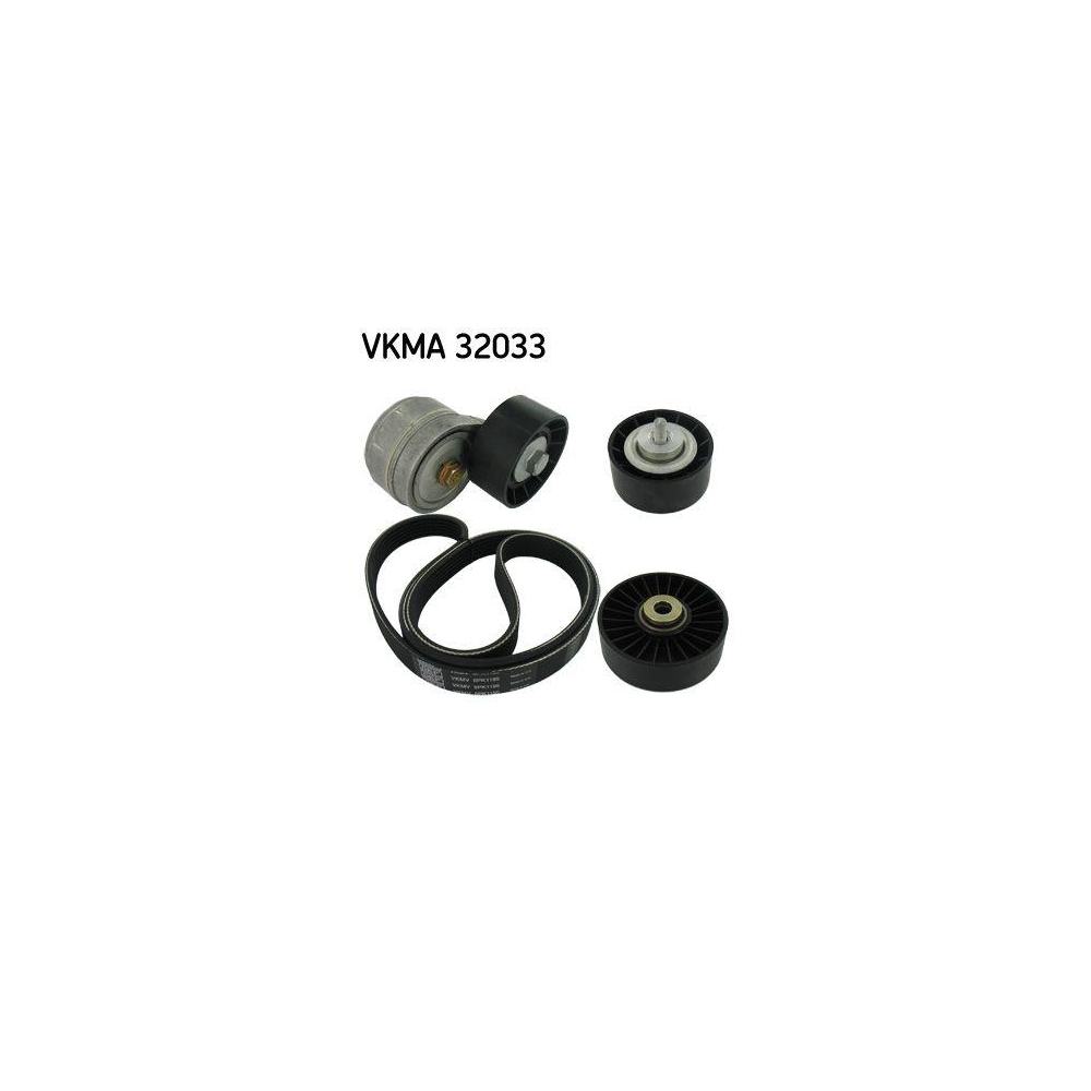 Keilrippenriemensatz SKF VKMA 32033 f&uuml;r ALFA ROMEO AUDI BMW FIAT LANCIA NISSAN
