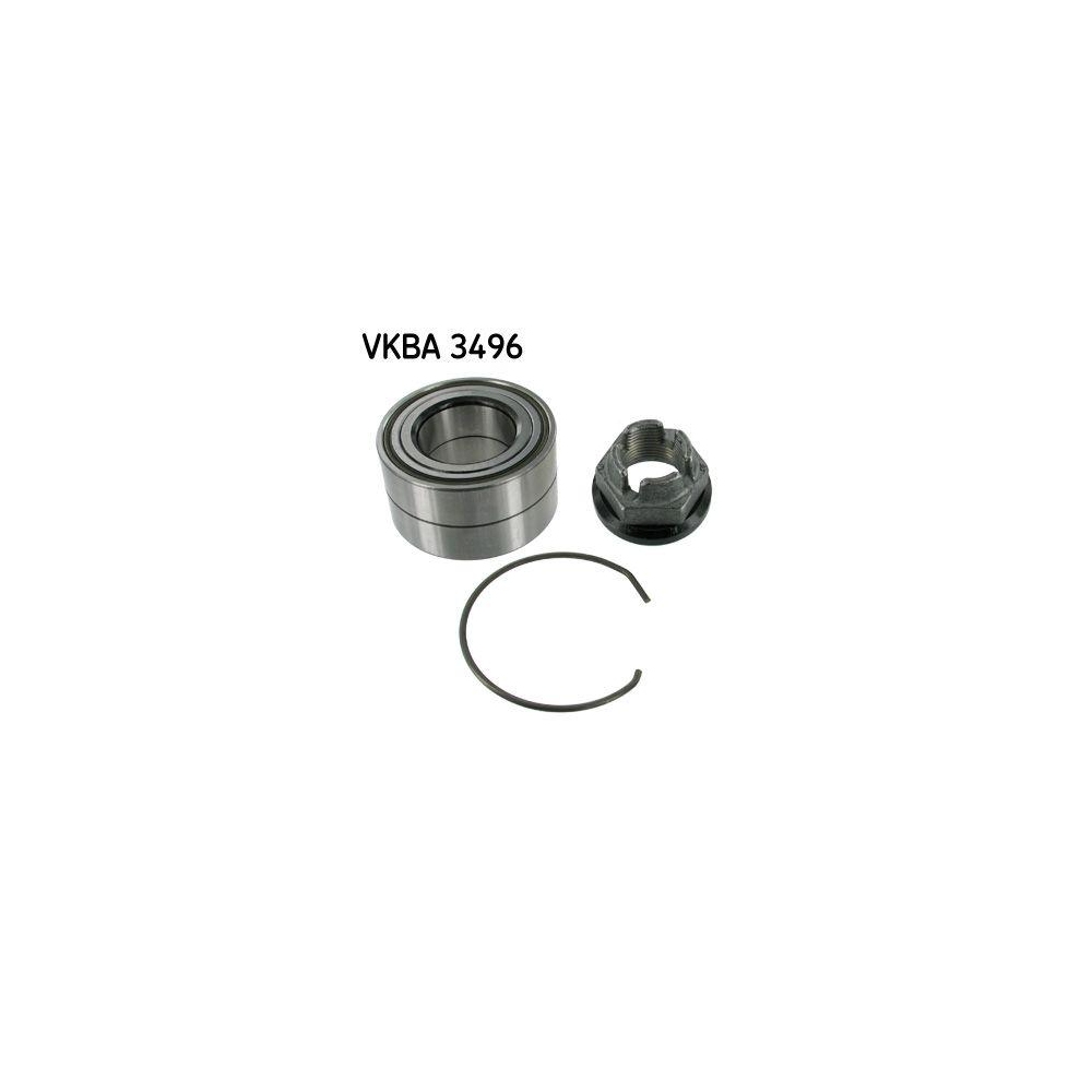 Radlagersatz SKF VKBA 3496 f&uuml;r MAN RENAULT DACIA, Vorderachse