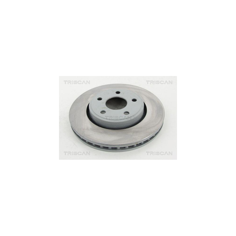 TRISCAN 8120 101071C 2 St&uuml;ck Bremsscheiben COATED f&uuml;r JEEP, Vorderachse