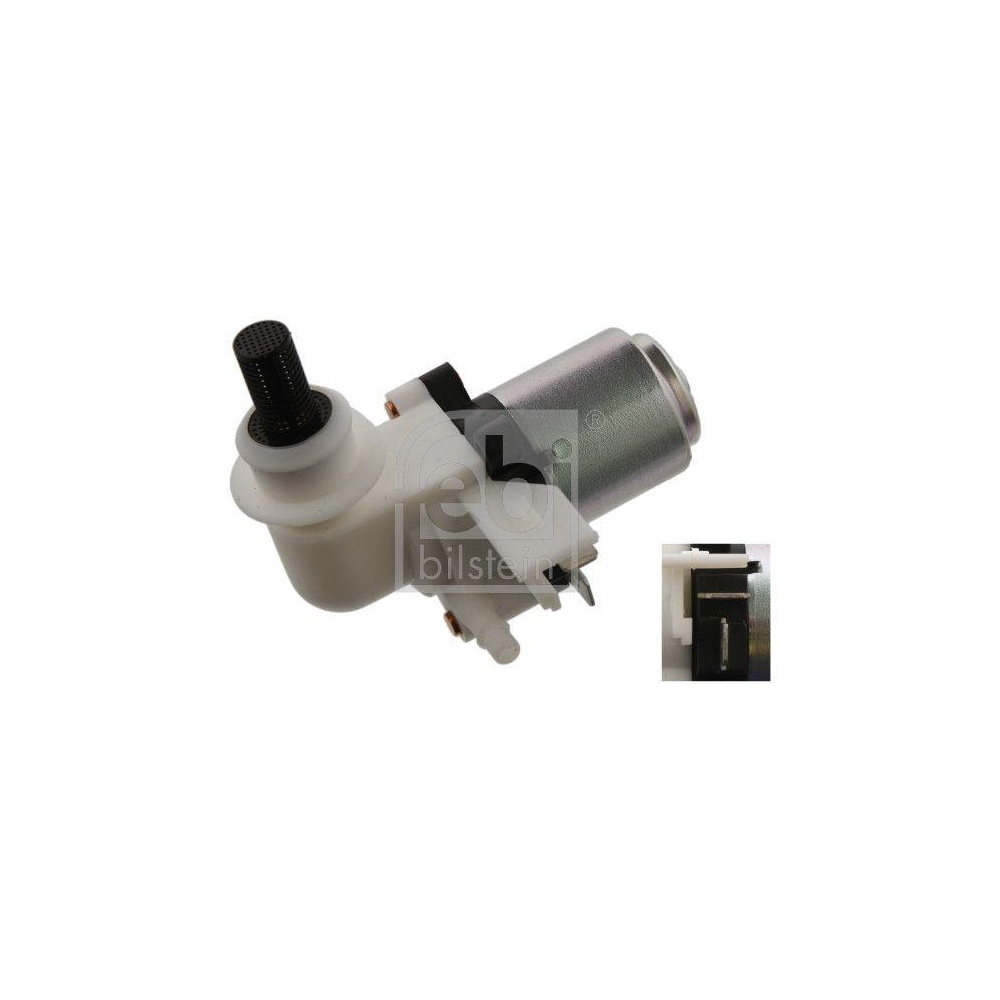Waschwasserpumpe, Scheibenreinigung FEBI BILSTEIN 14503 für CITROËN FIAT PEUGEOT