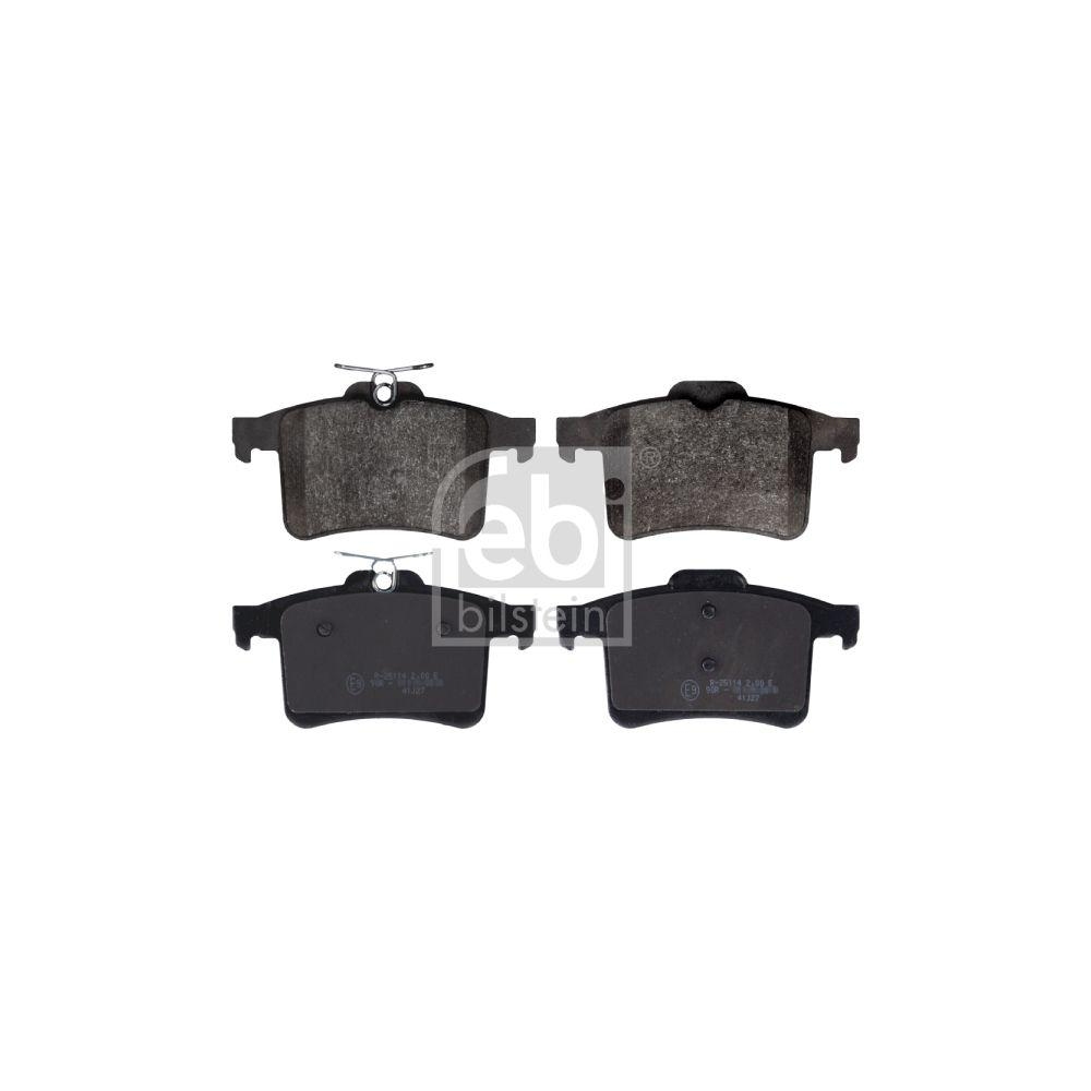 FEBI BILSTEIN Bremsbelagsatz, Scheibenbremse 116089 f&uuml;r JAGUAR, Hinterachse