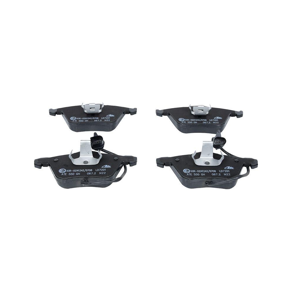 Bremsbelagsatz, Scheibenbremse ATE 13.0470-7201.2 ATE Ceramic für SEAT VAG