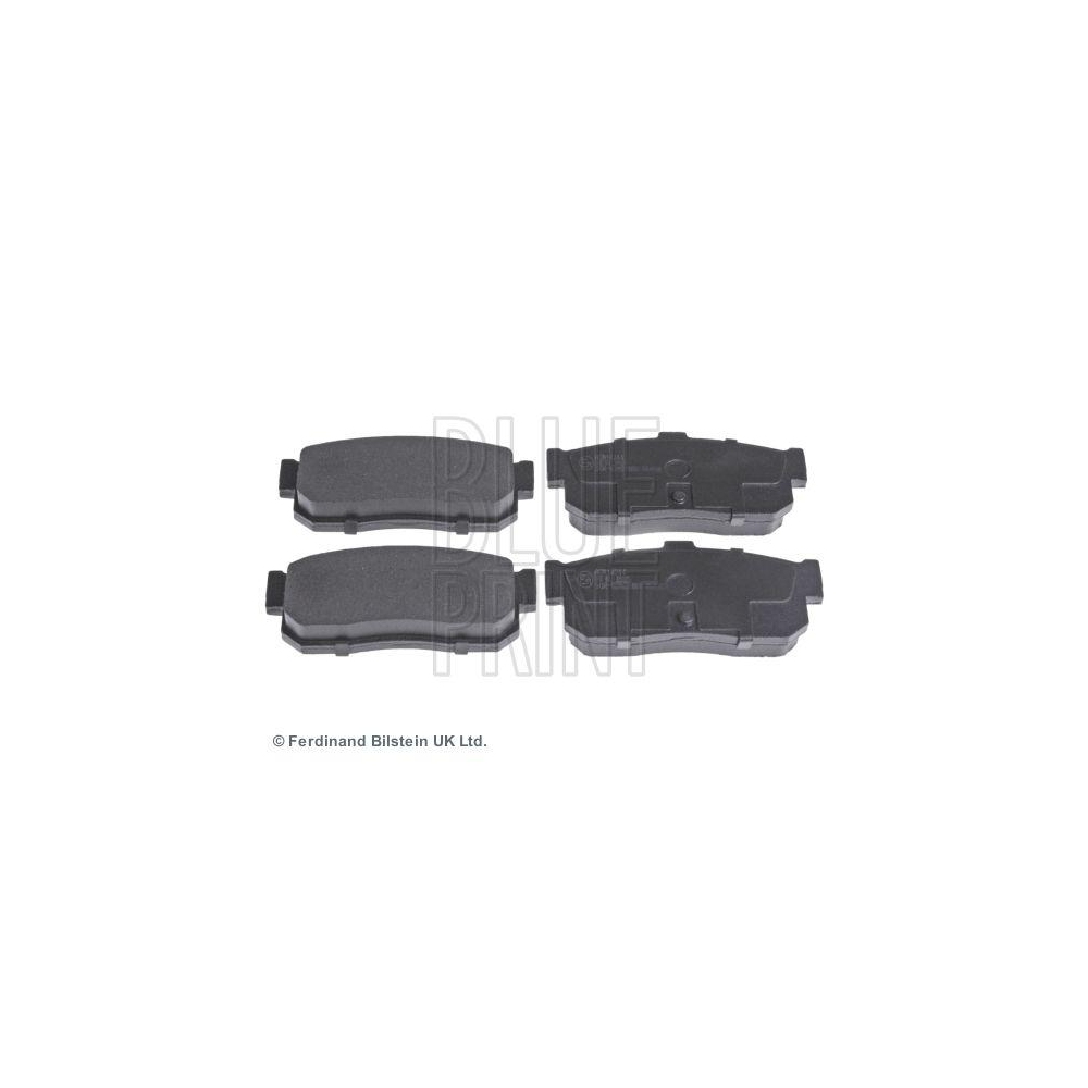 Bremsbelagsatz, Scheibenbremse BLUE PRINT ADN14244 f&uuml;r NISSAN, Hinterachse