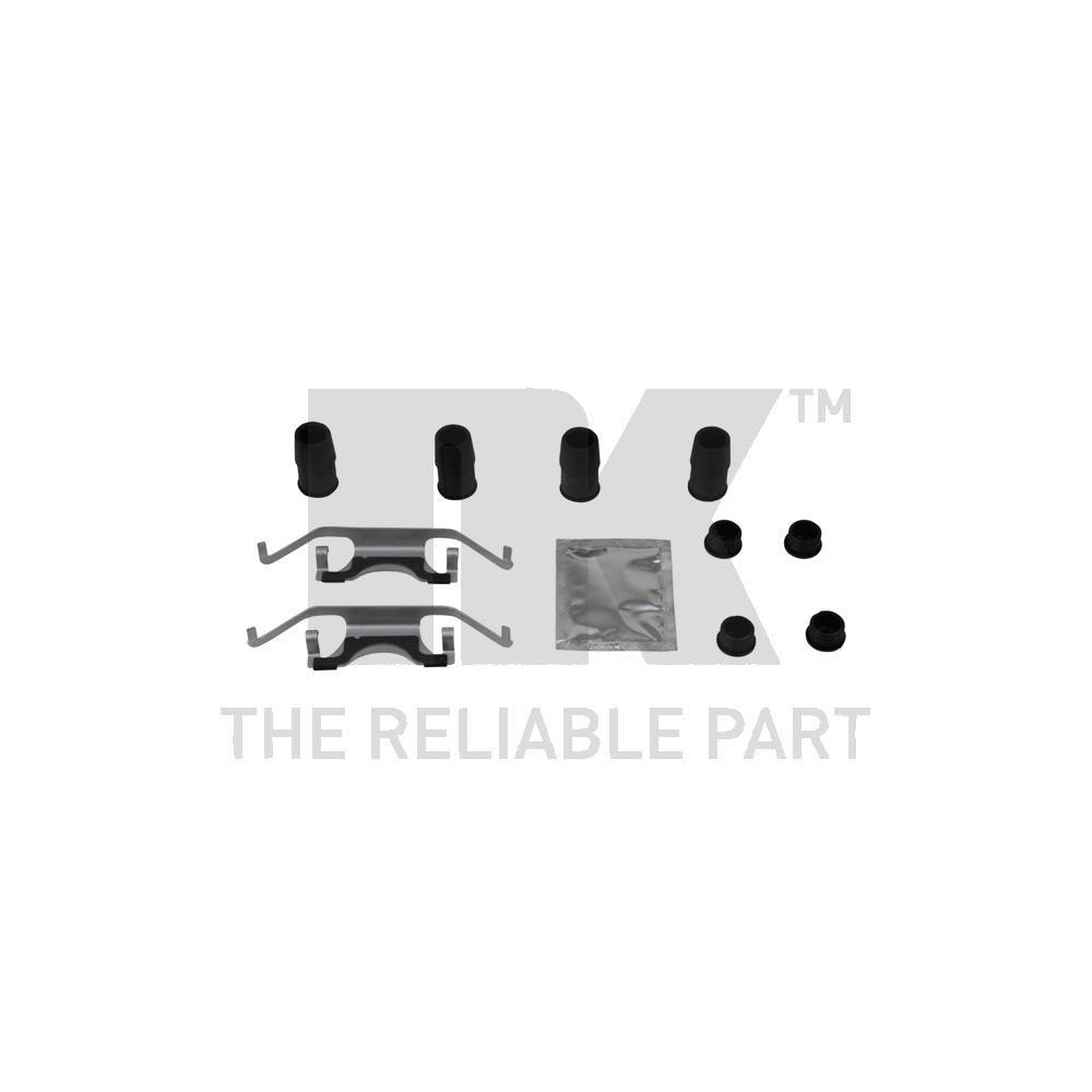 Zubeh&ouml;rsatz, Scheibenbremsbelag NK 79331843 f&uuml;r, Hinterachse, Vorderachse