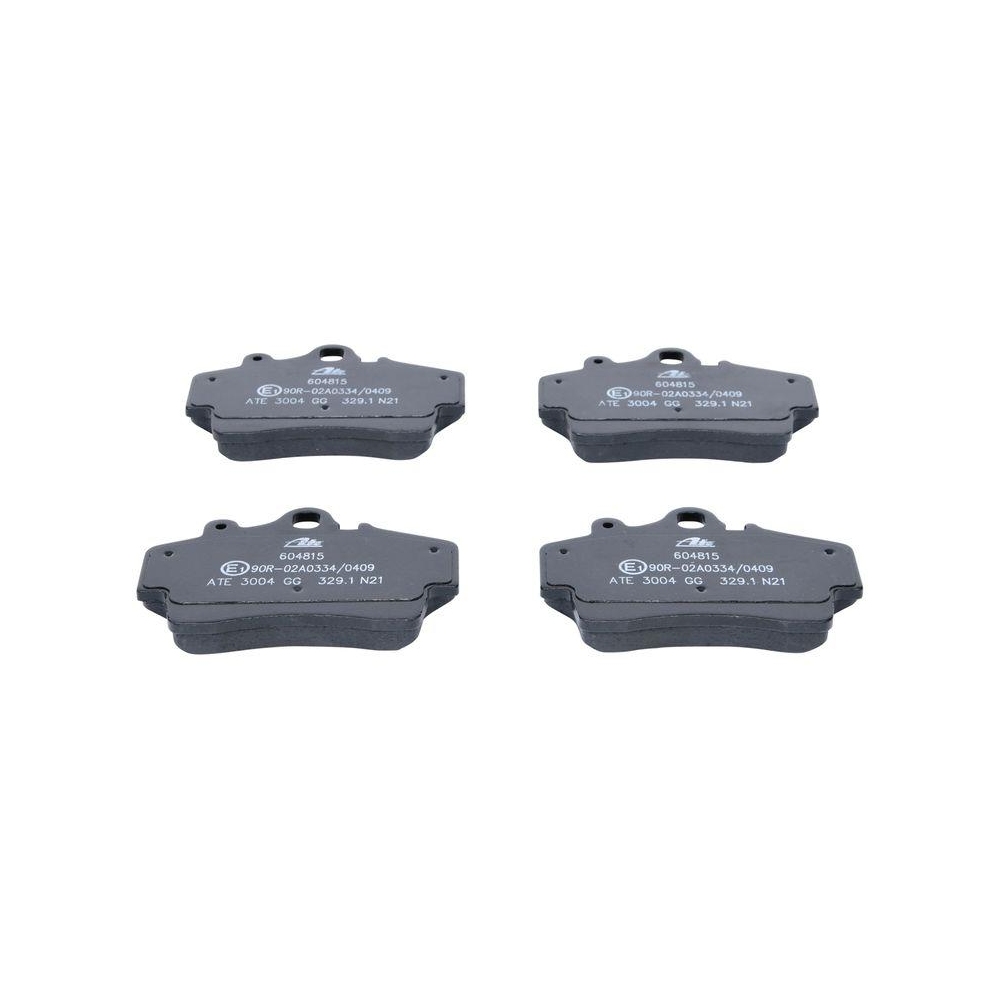 Bremsbelagsatz, Scheibenbremse ATE 13.0460-4815.2 f&uuml;r PORSCHE, Vorderachse