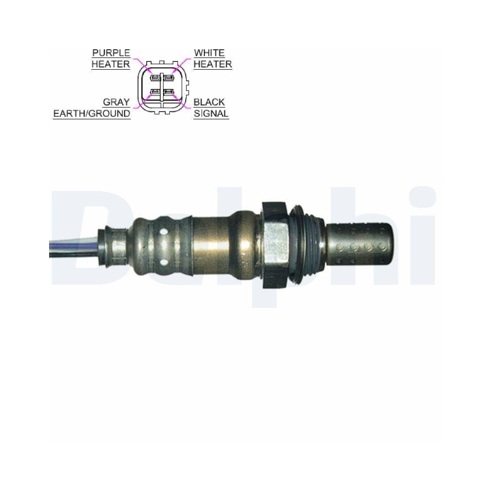 DELPHI ES20059-12B1 Lambdasonde f&uuml;r TOYOTA LEXUS, vor Katalysator, vorne links