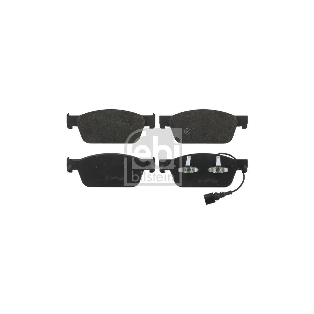 FEBI BILSTEIN Bremsbelagsatz, Scheibenbremse 16824 f&uuml;r VW, Vorderachse