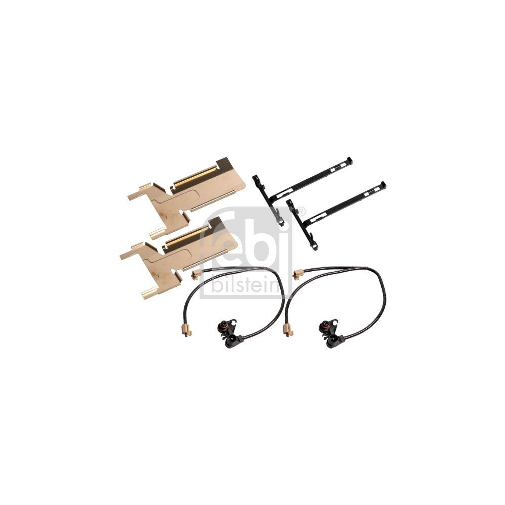 FEBI BILSTEIN Warnkontaktsatz, Bremsbelagverschlei&szlig; 176284 f&uuml;r DAF