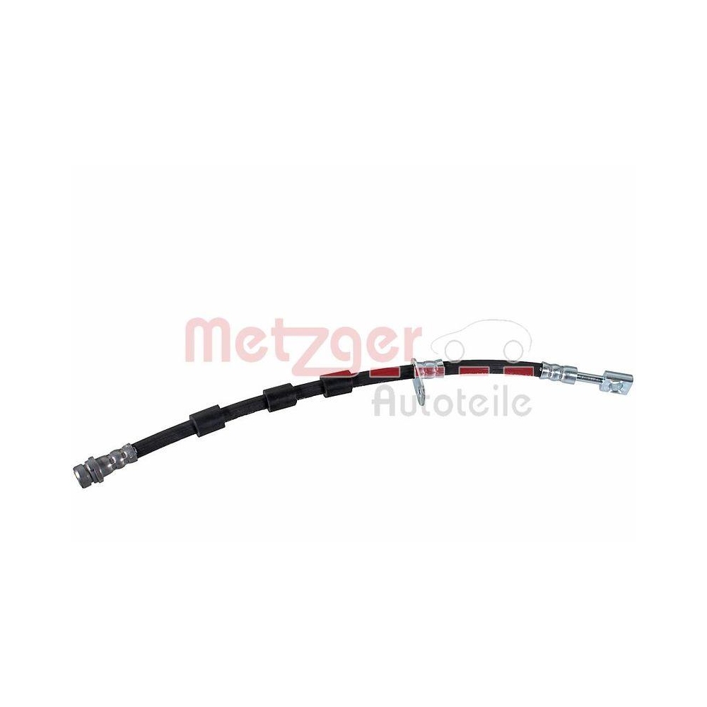 Bremsschlauch METZGER 4111910 GREENPARTS f&uuml;r FORD, Vorderachse links