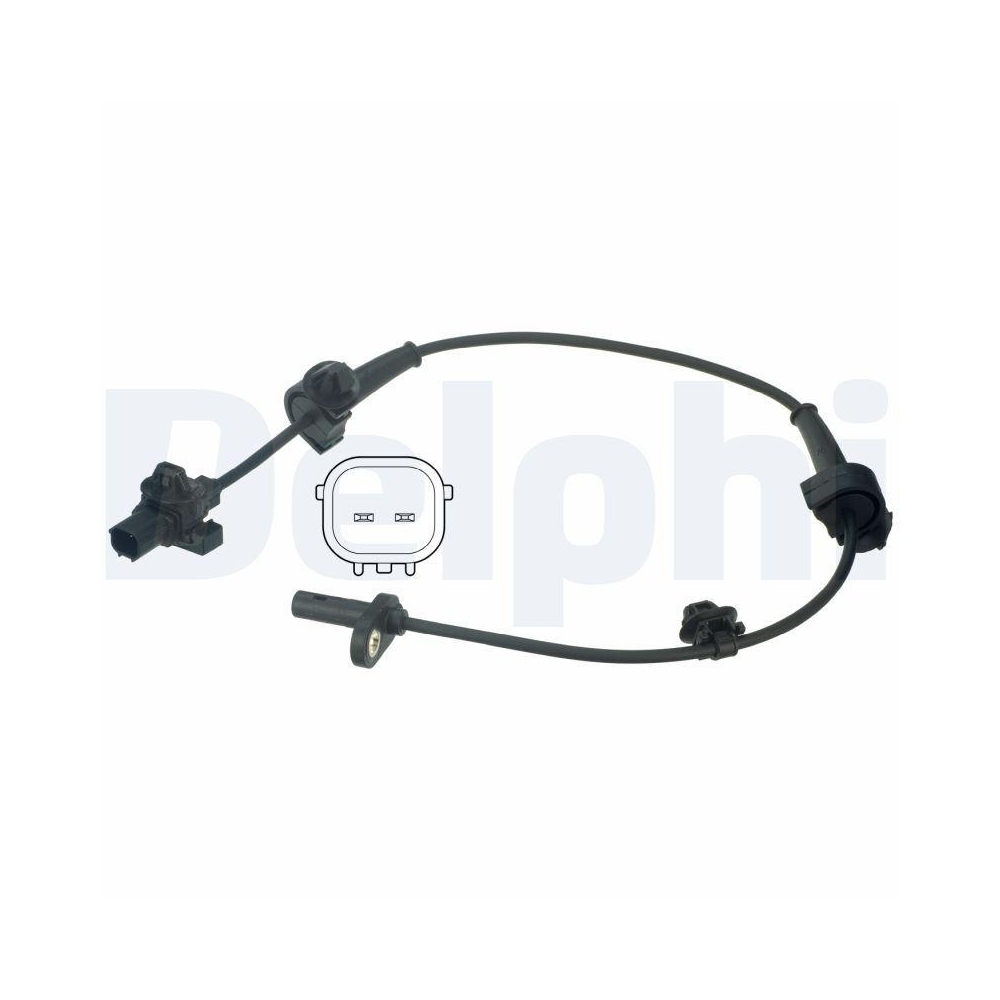 DELPHI SS20395 Sensor, Raddrehzahl f&uuml;r HONDA, Hinterachse rechts