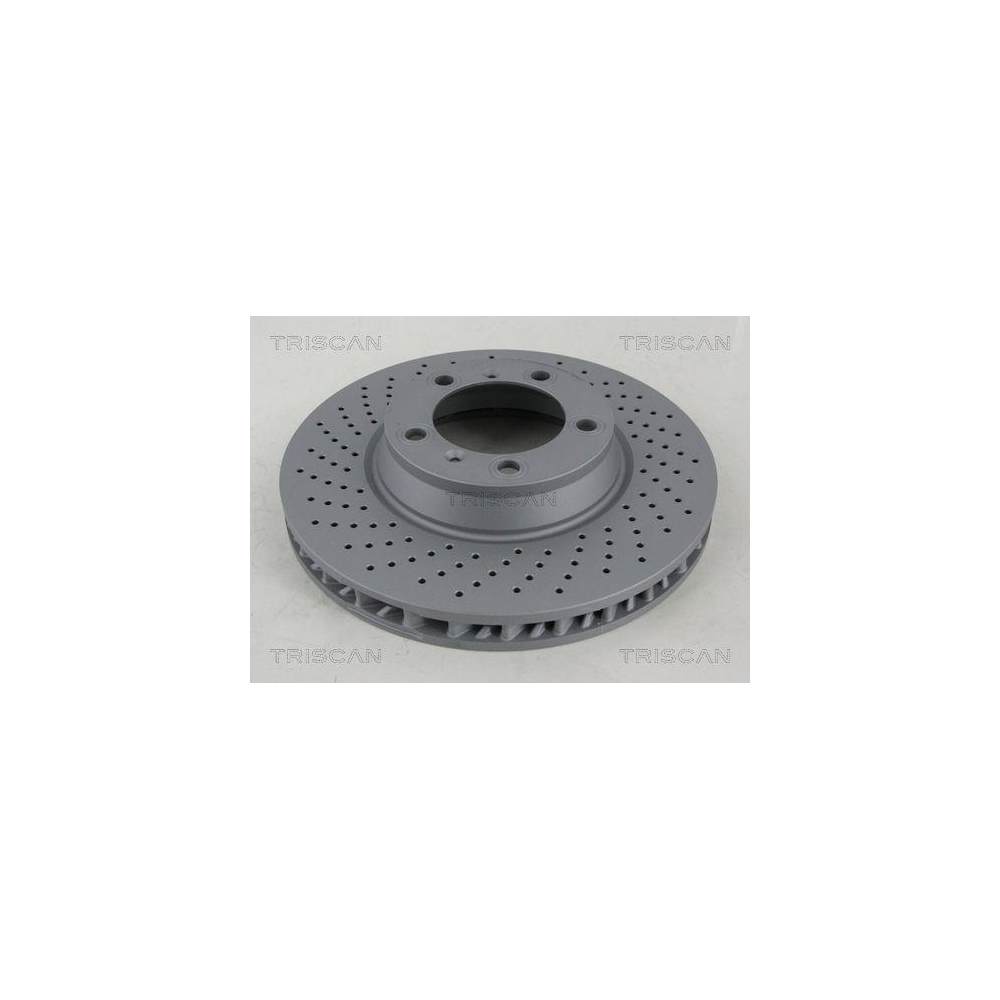 TRISCAN 8120 101075c 2 St&uuml;ck Bremsscheiben COATED f&uuml;r PORSCHE, Vorderachse links