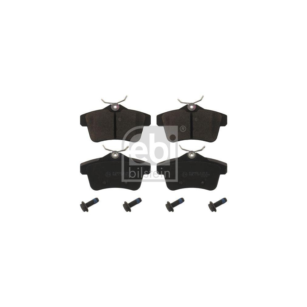 FEBI BILSTEIN Bremsbelagsatz, Scheibenbremse 16833 f&uuml;r CITRO&Euml;N PEUGEOT DS