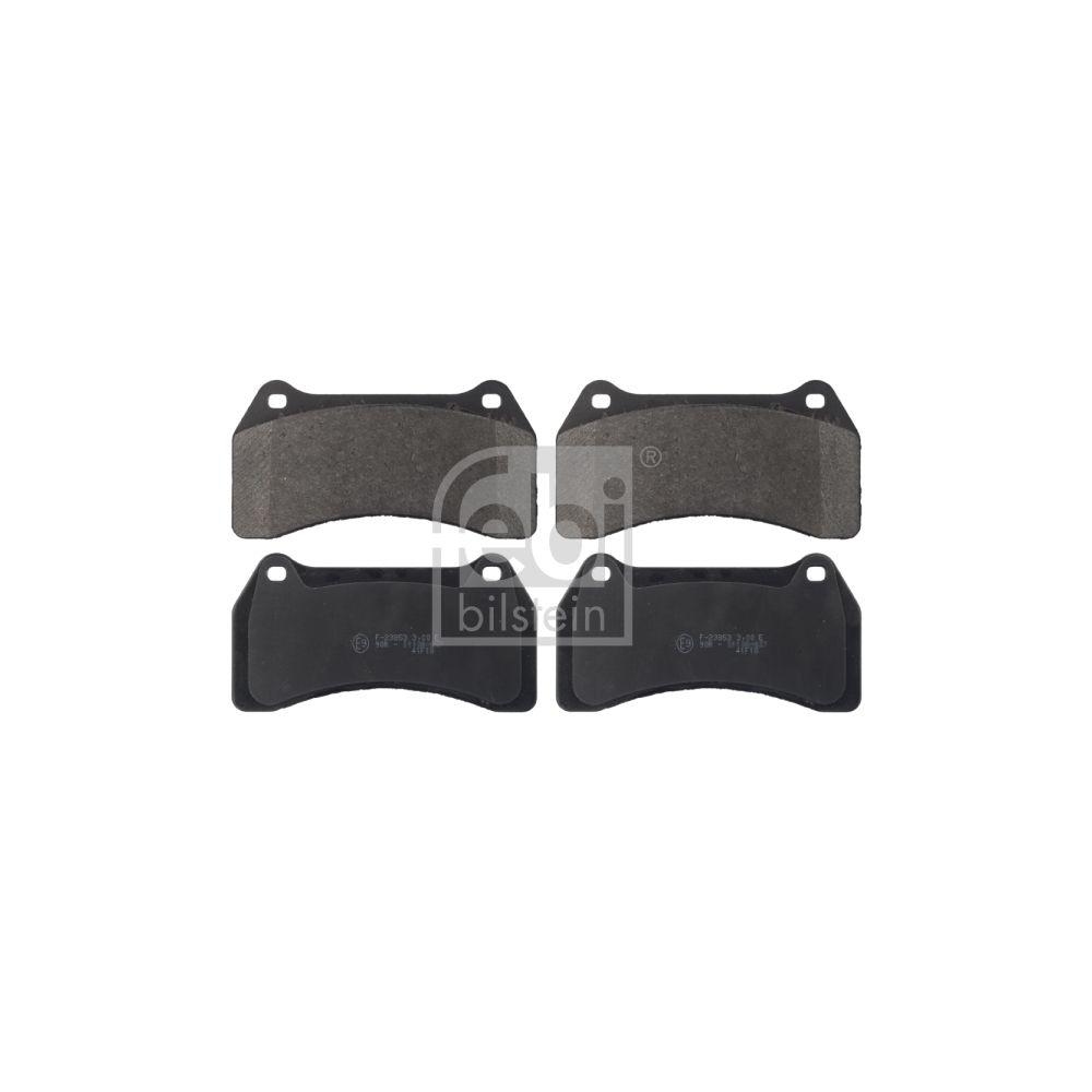 FEBI BILSTEIN Bremsbelagsatz, Scheibenbremse 116091 f&uuml;r JAGUAR, Vorderachse