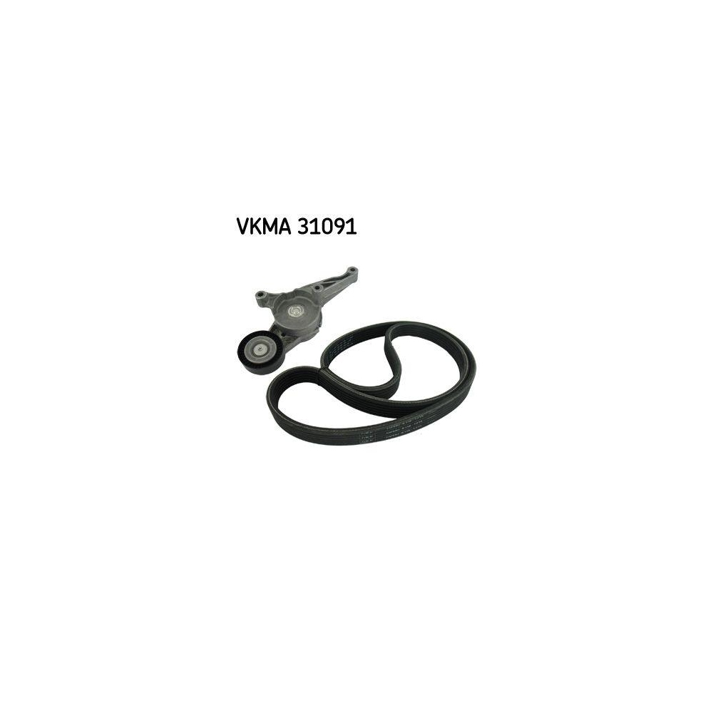 Keilrippenriemensatz SKF VKMA 31091 für AUDI FORD SEAT SKODA VW