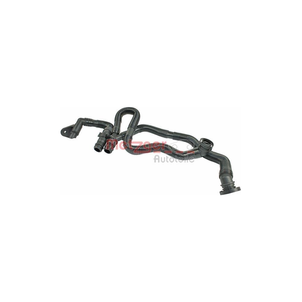 Schlauch, Kurbelgeh&auml;useentl&uuml;ftung METZGER 2380038 f&uuml;r VAG