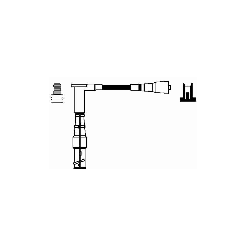 Z&uuml;ndleitung NGK 38779 f&uuml;r, zum Zylinder 2, zum Zylinder 3, zum Zylinder 4