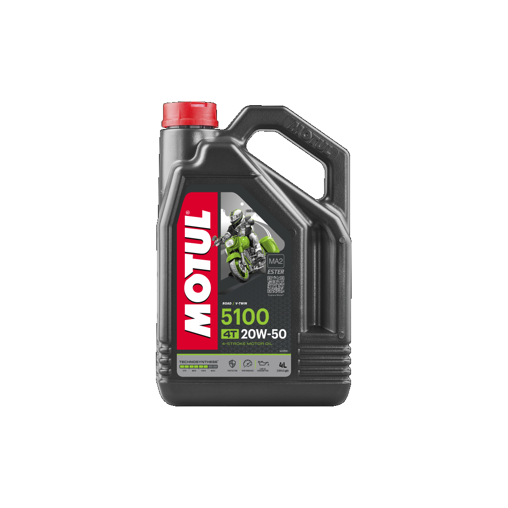 Motoröl MOTUL 109945 5100 20W-50 4T für