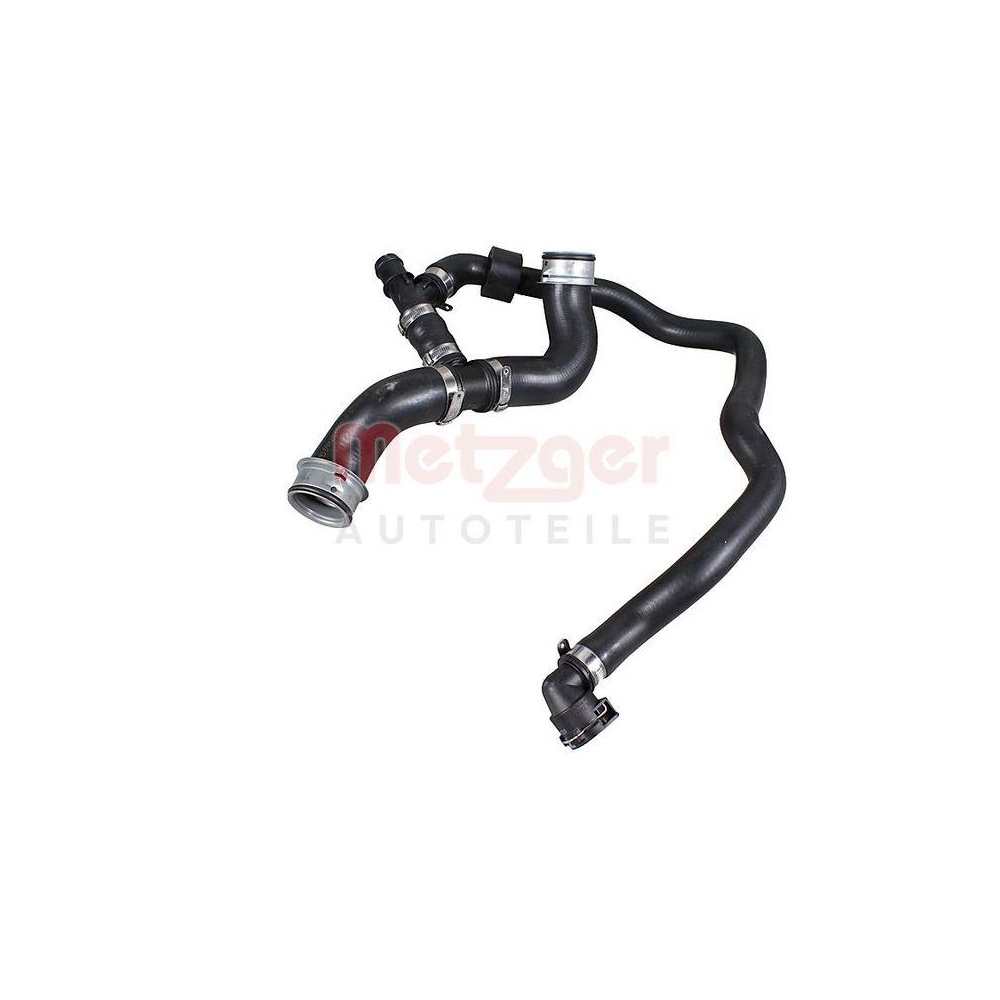 K&uuml;hlerschlauch METZGER 2421709 f&uuml;r MERCEDES-BENZ, rechts oben