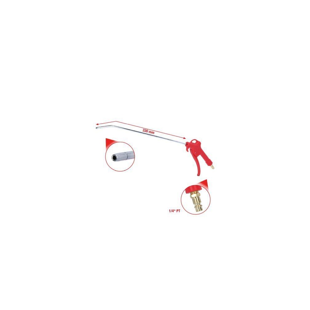 Bürsten-/Düsen-Set, Saug-/Blaspistole KS TOOLS 515.1903 für