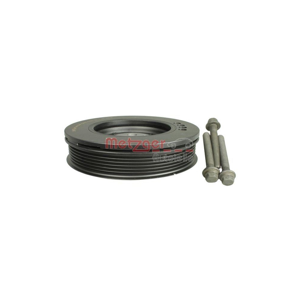 Riemenscheibe, Kurbelwelle METZGER 6400043 KIT + f&uuml;r FORD