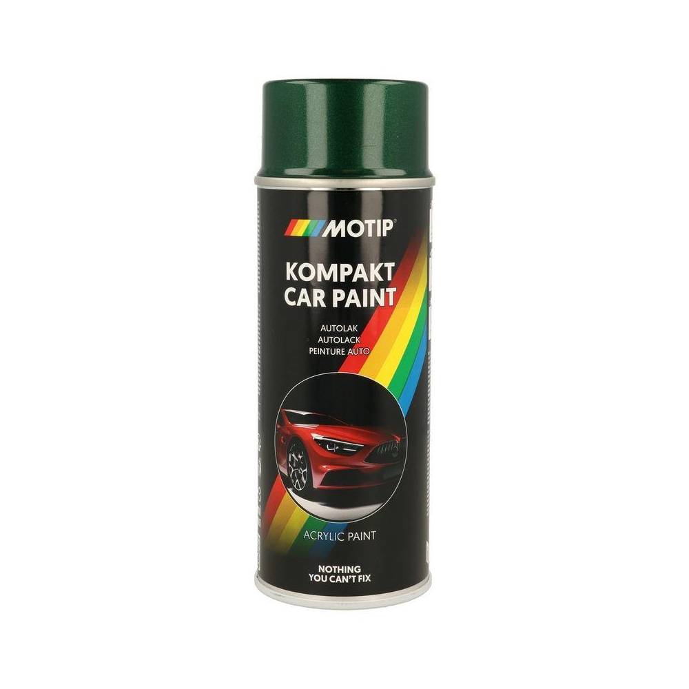 Fahrzeug-Kombinationslack MOTIP 53606 KOMPAKT AUTOLACK grün metallic 400 ml für