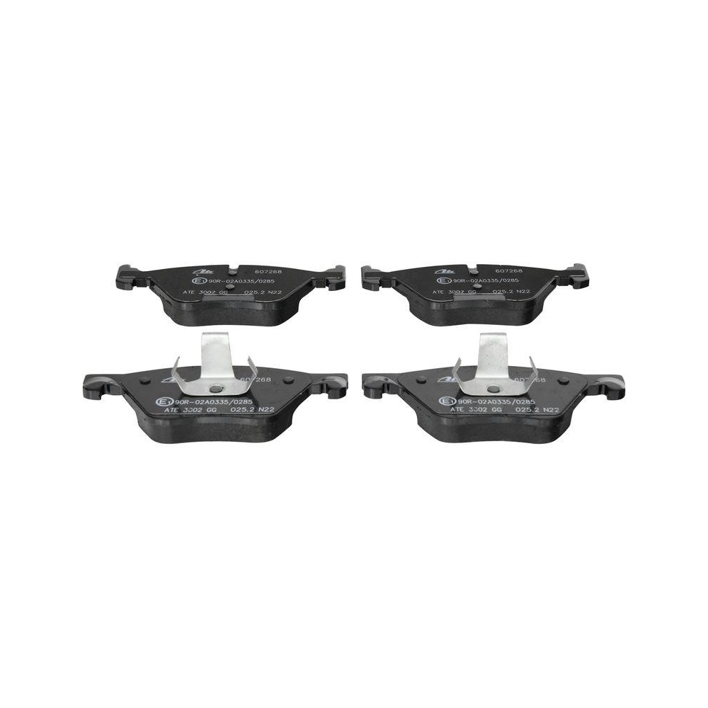 Bremsbelagsatz, Scheibenbremse ATE 13.0460-7268.2 f&uuml;r BMW, Vorderachse