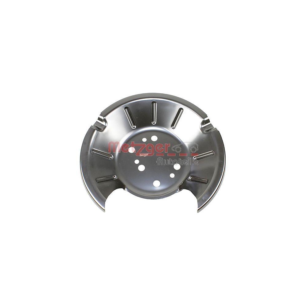 Spritzblech, Bremsscheibe METZGER 6115476 für FORD, Hinterachse rechts