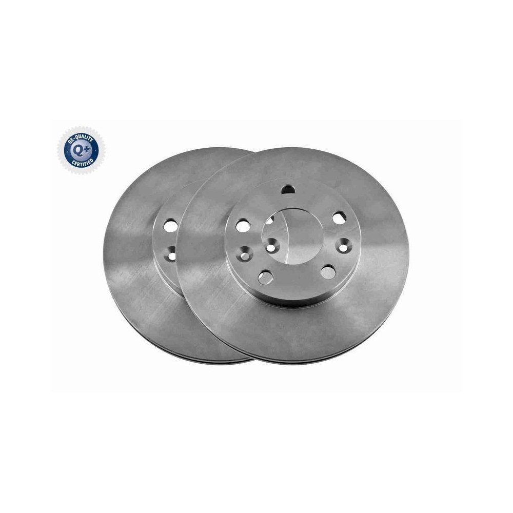 VAICO V21-80002 2 St&uuml;ck Bremsscheiben Q+, Erstausr&uuml;sterqualit&auml;t f&uuml;r NISSAN RENAULT DACIA