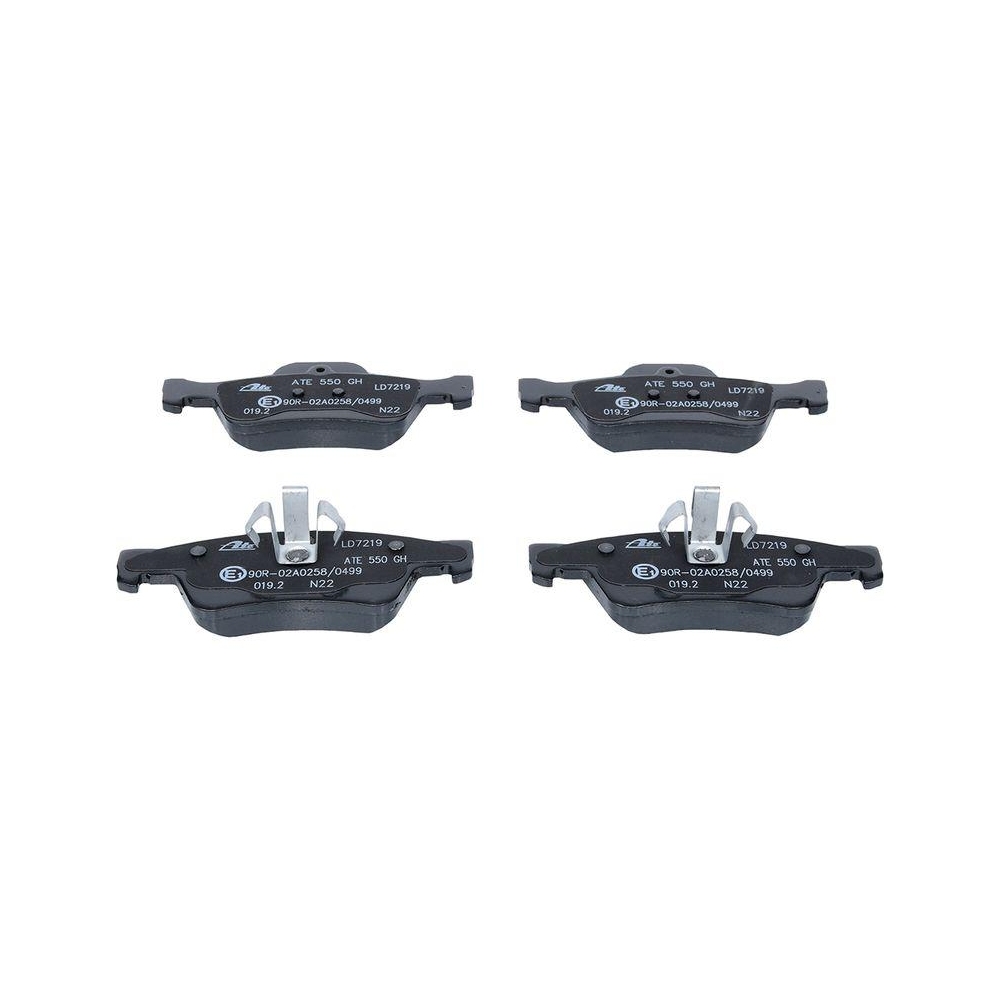 Bremsbelagsatz, Scheibenbremse ATE 13.0470-7219.2 ATE Ceramic f&uuml;r MERCEDES-BENZ