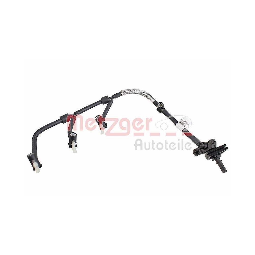 Schlauch, Leckkraftstoff METZGER 0840158 f&uuml;r NISSAN OPEL RENAULT VAUXHALL
